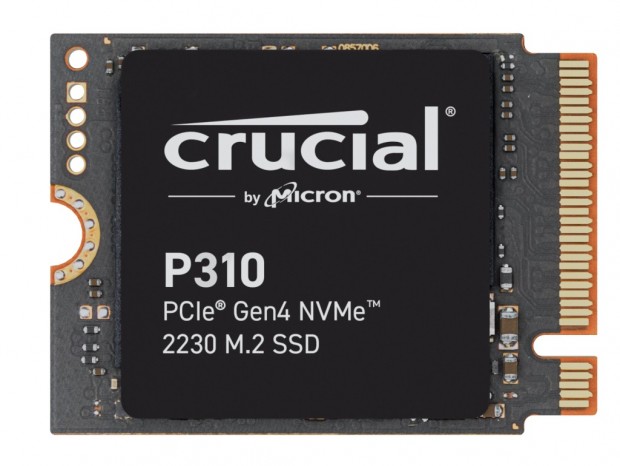 最高7,100MB/sのポータブルゲーミングPC向けM.2 2230 SSD、Crucial「P310」シリーズ