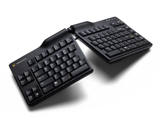 Goldtouch、角度調整自在な左右分割エルゴノミクスキーボード「Elite Adjustable Ergonomic Keyboard」