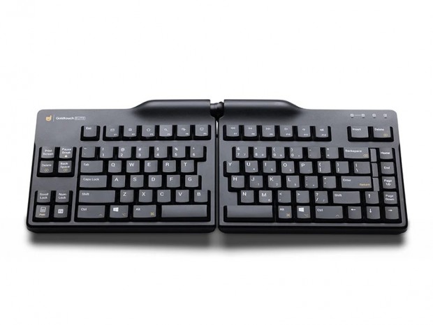 Goldtouch、角度調整自在な左右分割エルゴノミクスキーボード「Elite Adjustable Ergonomic Keyboard」