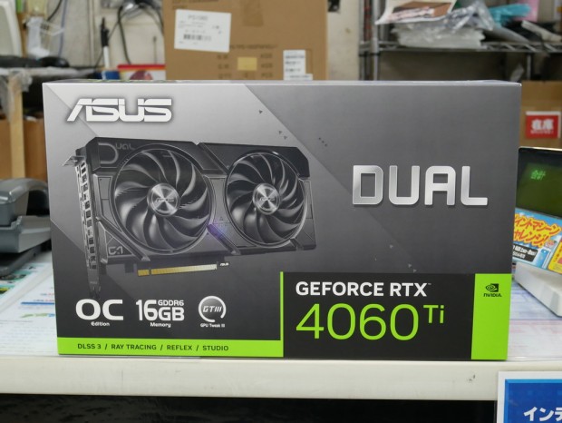 ASUS Dual GeForce RTX 4060 Ti EVO OC Edition 16GB GDDR6