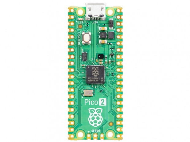 独自マイコンRP2350を使用した小型開発基板「Raspberry Pi Pico 2」