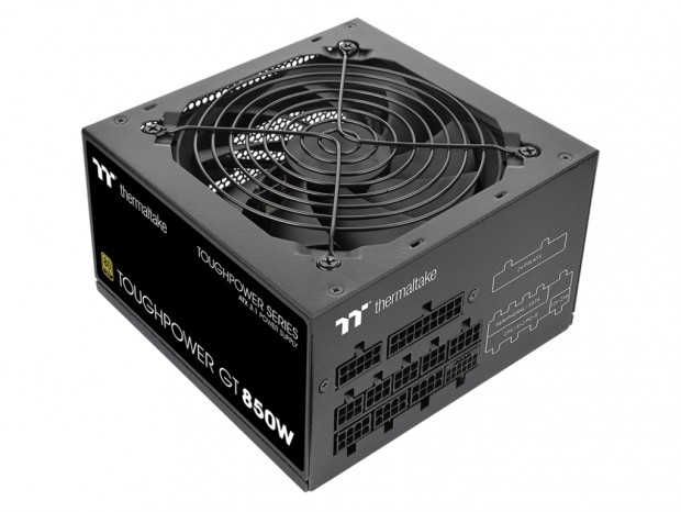 12V-2×6コネクタ対応のフルモジュラーGOLD電源、Thermaltake「TOUGHPOWER GT」シリーズ