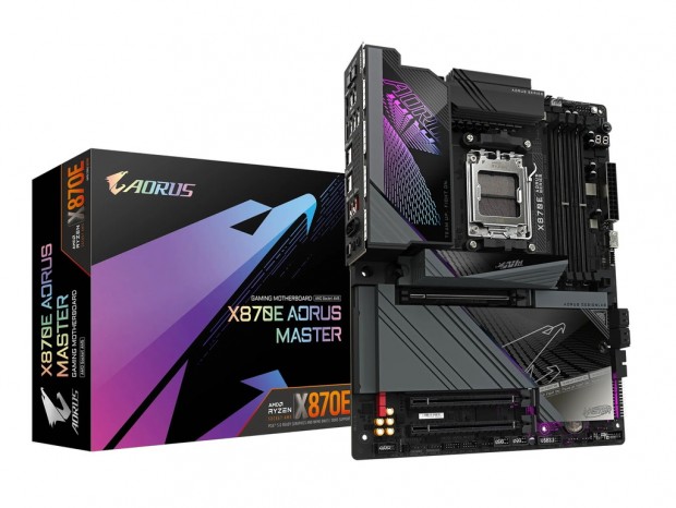 GIGABYTE、20フェーズ電源や256GBメモリ対応のAM5ハイエンドマザー「X870E AORUS MASTER」