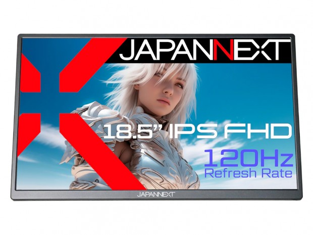 有機EL採用13.3型4KとIPS採用18.5型フルHDゲーミングのモバイルディスプレイがJAPANNEXTから