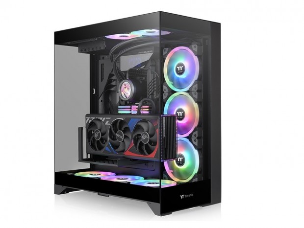 3面強化ガラスのピラーレスPCケース、Thermaltake「CTE E550 TG」正式発表