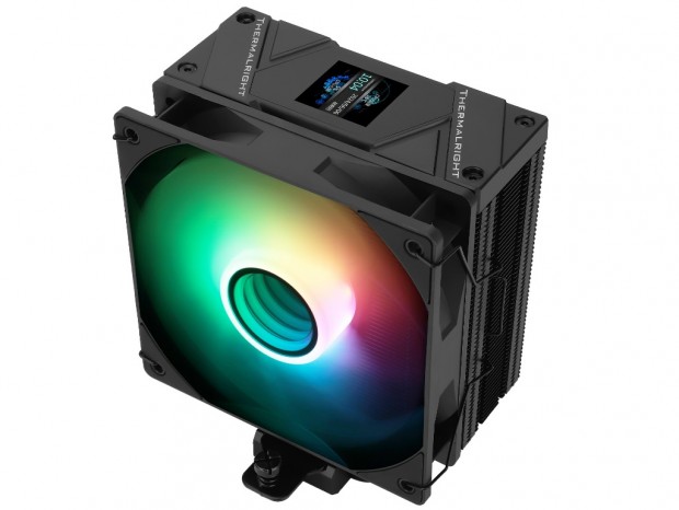 1.54型IPSパネル搭載のスリムサイドフロー、Thermalright「Assassin Spirit 120 Vision ARGB」