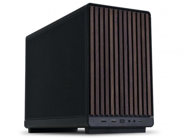 木製フロントパネル採用のDAN CasesコラボMicroATXケース、Lian Li「A3-mATX-WD」