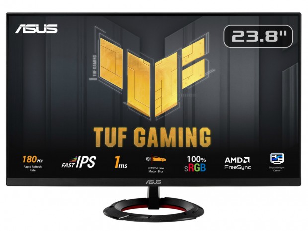 Fast IPSパネル採用の23.8型フルHDゲーミング液晶、ASUS「TUF Gaming VG249Q3R」