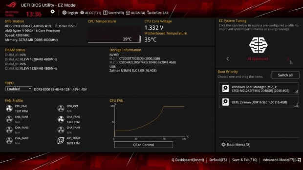 ROG STRIX X870-F GAMING WIFI