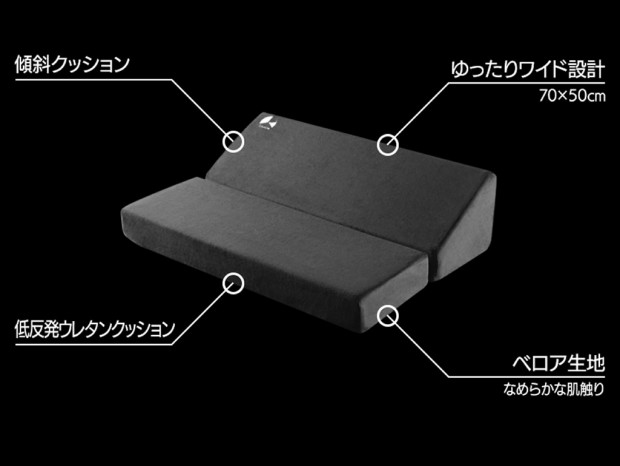 足元をふかふかにする大判足置きクッションがBauhutteから