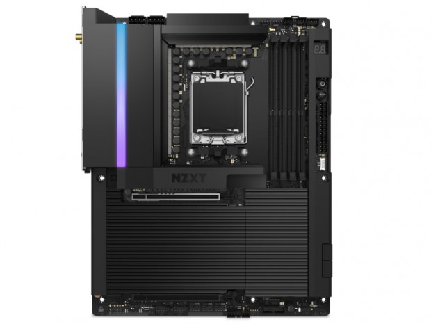 メタル製カバーを備えたAMD X870Eゲーミングマザーボード、NZXT「N9 X870E」