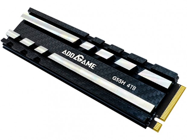 7nmプロセスの省電力コントローラを採用するPCIe 5.0 SSD、addlink「AddGame G55H」