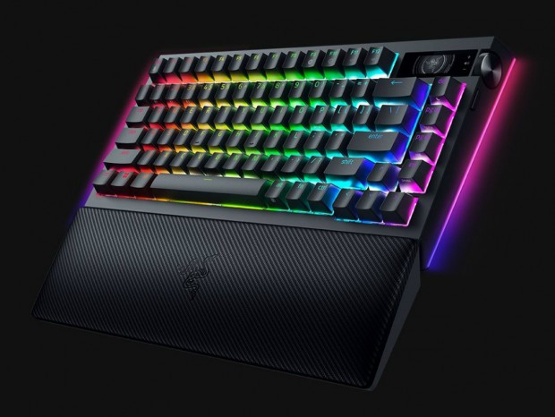 ポーリングレート4,000Hzのワイヤレスゲーミングキーボード「Razer BlackWidow V4 Pro 75％」発売