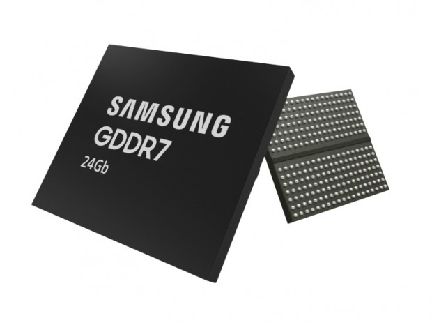 Samsung、転送速度40GbpsのAIコンピューティング向け24Gb GDDR7 DRAM発表