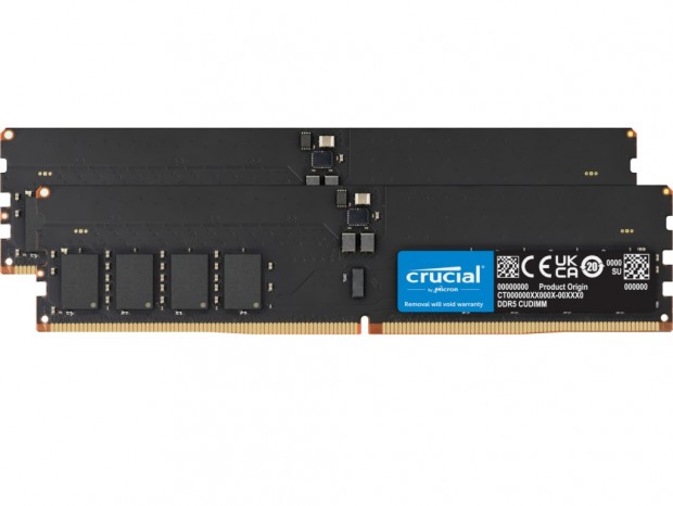 Crucial、クロックドライバを搭載した高速DDR5メモリ「CUDIMM/CSODIMM」発表