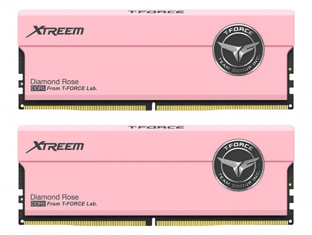 Team、オーバークロックDDR5メモリ「T-FORCE XTREEM」にピンクとホワイトのカラバリ追加