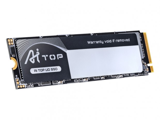 耐久性150倍のAI専用NVMe M.2 SSD、GIGABYTE「AI TOP UD SSD」