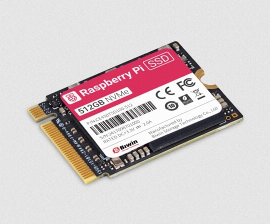 Raspberry Pi 5ですぐにNVMe SSDを運用できる「Raspberry Pi SSD Kit」が40ドルから