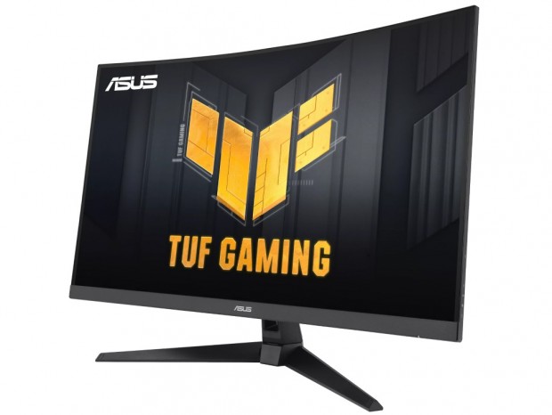 180Hz/0.5ms対応の31.5型WQHD湾曲ゲーミング液晶、ASUS「TUF Gaming VG32WQ3B」