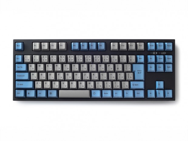 LEOPOLD、日本語かなあり＆かななしが選べるCHEERY MX2A搭載キーボード「FC750RBT GRAYBLUE」