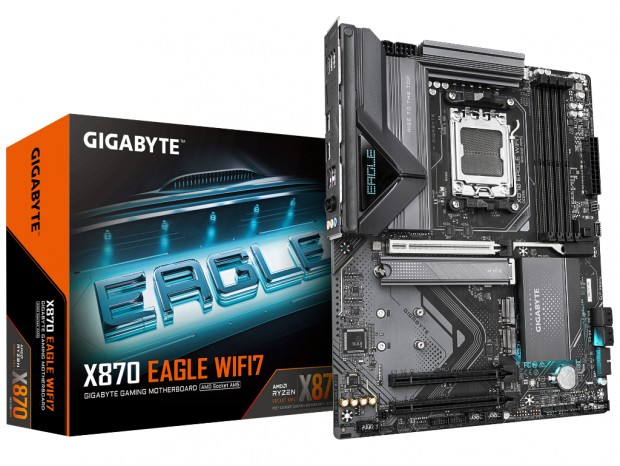 GIGABYTE、税込4万円を切るAMD X870ゲーミングマザーボード「X870 EAGLE WIFI7」など3モデル