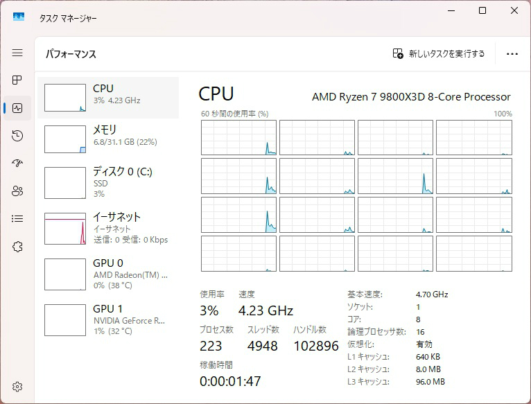 Ryzen 7 9800X3D