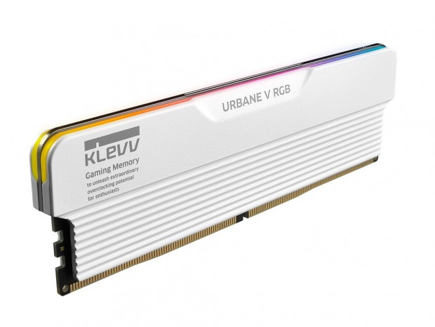 KLEVV、全高42.5mmのスリムARGBヒートシンクを備えたOCメモリ「URBANE V RGB DDR5」