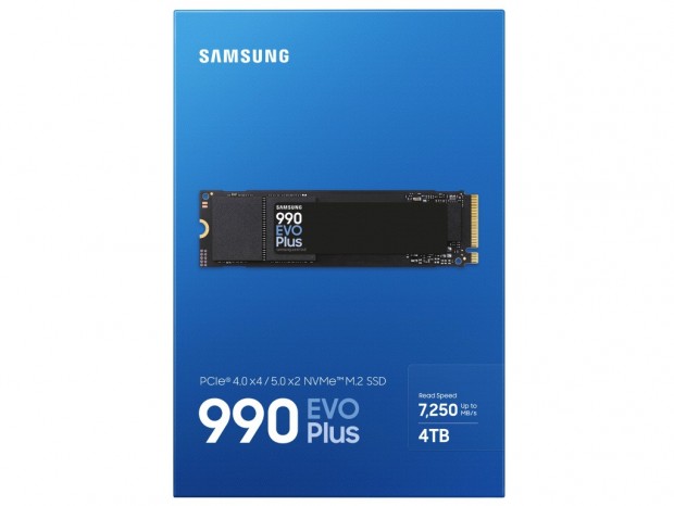 電力効率が73％向上したPCIe 4.0(x4)/PCIe 5.0(x2)対応SSD「Samsung SSD 990 EVO Plus」発売