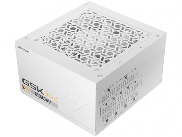 ボディもケーブルもホワイト仕様のATX 3.1規格電源ユニット、Antec「GSK850 ATX3.1 White」