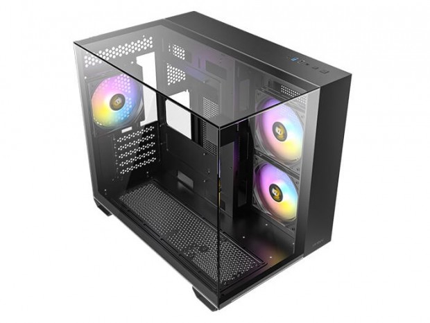 Antec、デュアルラジエータ―構成も可能な3面ガラスの魅せるPCケース「CX600M Trio ARGB」