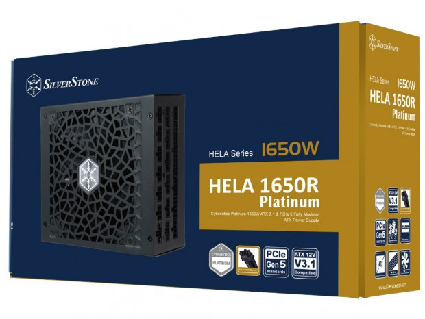 12V-2×6コネクタを2基搭載するフルモジュラー1,650W電源、SilverStone「HELA 1650R Platinum」