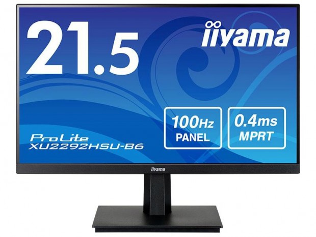 iiyama、100Hz/0.4ms対応の21.5型フルHD IPS液晶ディスプレイ2機種