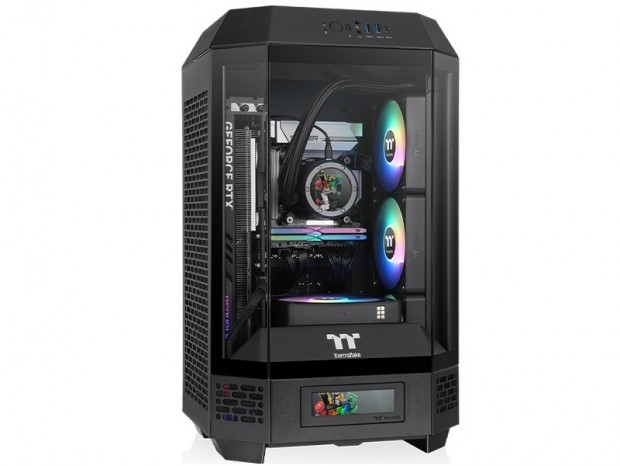 Thermaltakeの八角柱デザインPCケースにMini-ITX専用モデル「The Tower 250」登場