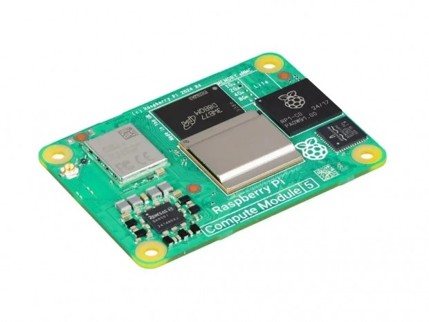 Raspberry Pi 5のモジュール版「Raspberry Pi Compute Module 5」が登場