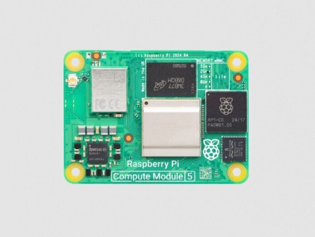 Raspberry Pi 5のモジュール版「Raspberry Pi Compute Module 5」が登場