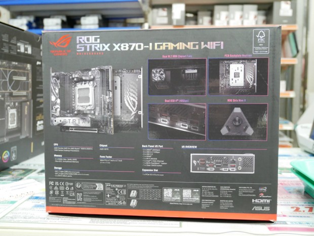 ROG STRIX X870-I GAMING WIFI