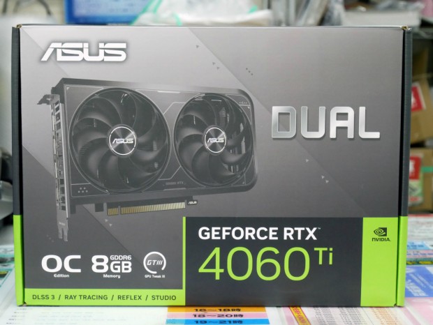 Dual GeForce RTX 4060 Ti V2 OC Edition 8GB GDDR6