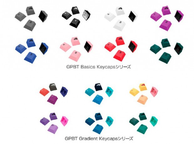 「GPBT Keycaps」シリーズ