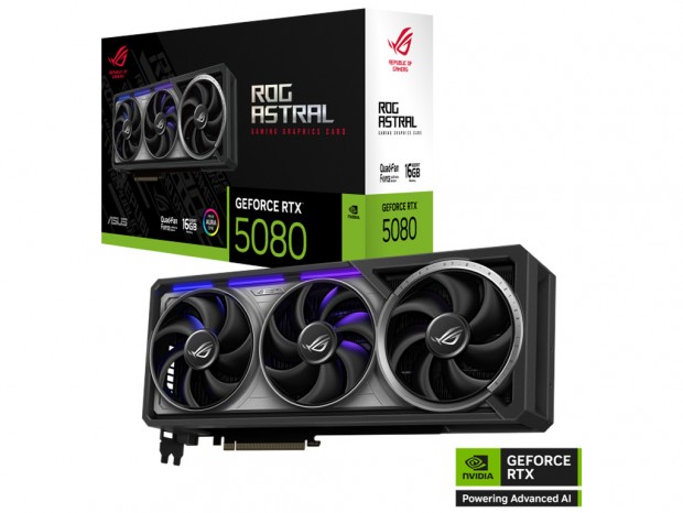 ROG Astral GeForce RTX 5080 16GB GDDR7