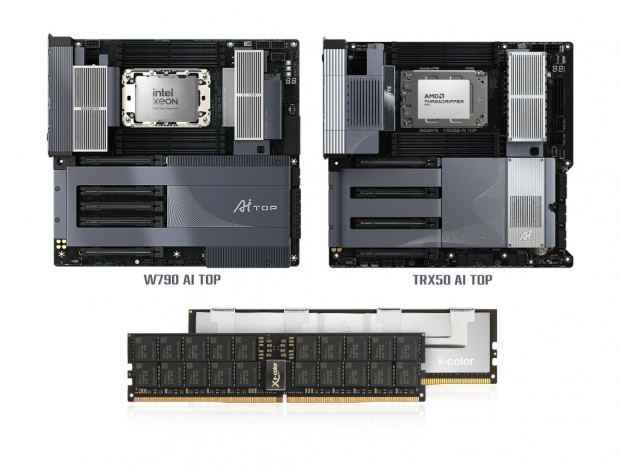 最大容量2,048GBのオーバークロック対応DDR5 RDIMMメモリキットがv-colorから