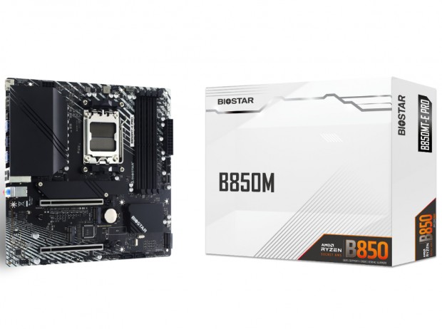 AMD B850採用のエントリーMicroATXマザーボード、BIOSTAR「B850MT-E PRO」