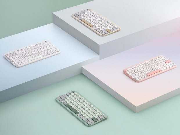 静音シザースイッチ採用キーボード「ASUS Marshmallow Keyboard KW100」に新色