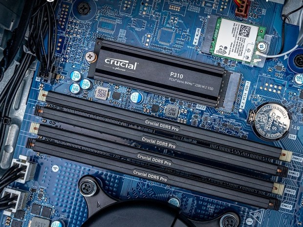 最大7,100MB/s動作のPCIe 4.0対応SSD「Crucial P310」にヒートシンク付きモデル