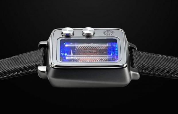 BACKTOFUTURE2 Nixie Tube Watch