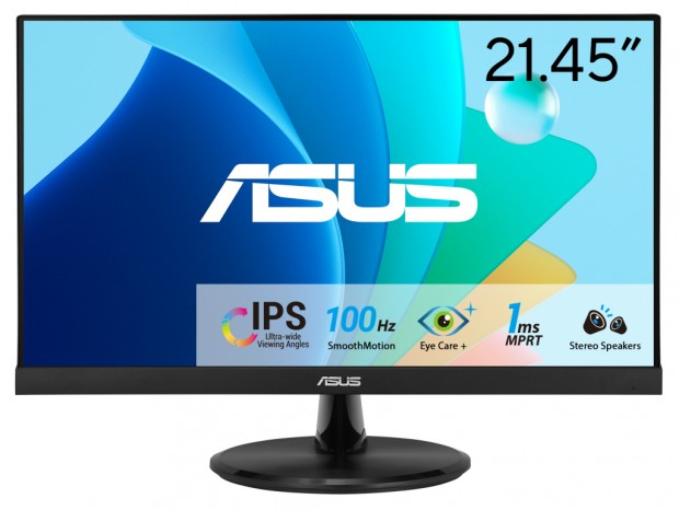 100Hz/1ms対応の法人・文教向け21.45型フルHD液晶ディスプレイ、ASUS「VP229HFZ」発売