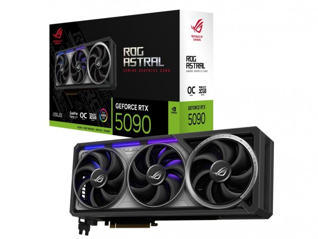 ASUS、4連ファン搭載カードもあるGeForce RTX 5090/5080グラフィックス4製品。最上位は約58万円