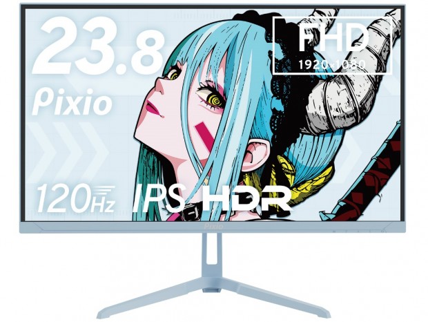 4色のカラバリが揃う23.8型フルHDゲーミング液晶、Pixio「PX246 WAVE」税込18,980円で発売