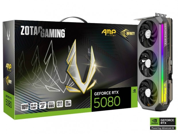 ZOTAC GAMING GeForce RTX 5080 AMP Extreme INFINITY