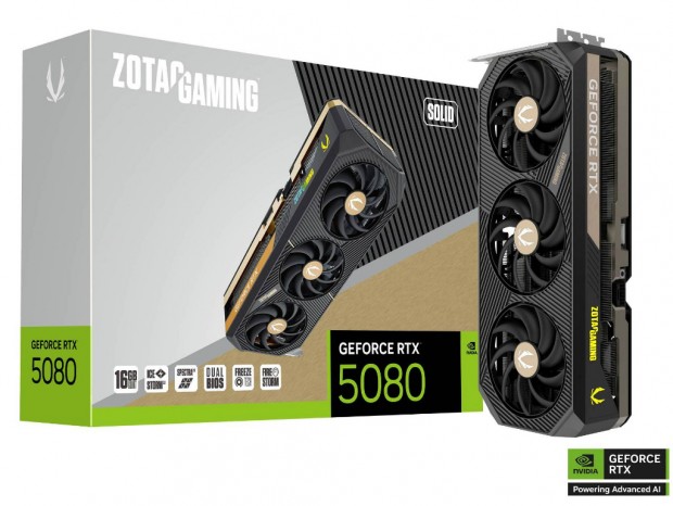 ZOTAC GAMING GeForce RTX 5080 SOLID