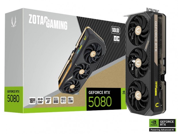 ZOTAC GAMING GeForce RTX 5080 SOLID OC